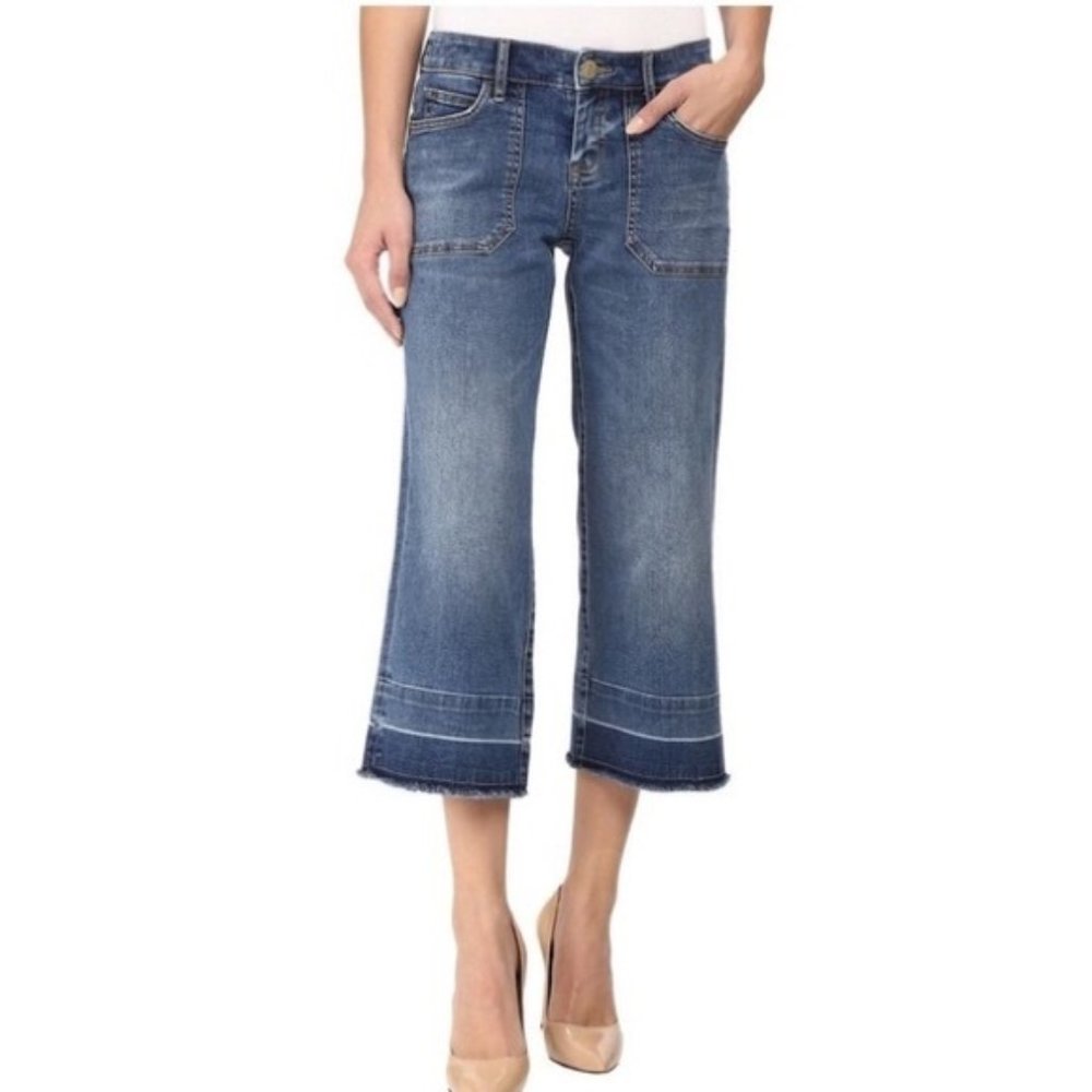 Tommy Bahama Tema Cropped Raw Hem Boyfriend Jeans